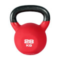 China Cheap 4-32kg Cast Iron Neoprene Kettlebell with Contoured Handles